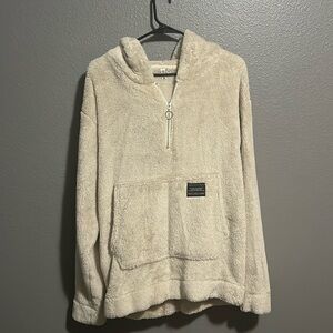 Zella Men’s Fuzzy Quarter Zip with Hood
